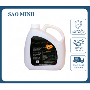  Syrup Hương Đào - Wing 2,5Kg